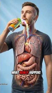 This Is What Energy Drinks REALLY Do Inside Your Body (3D Animation) #shorts