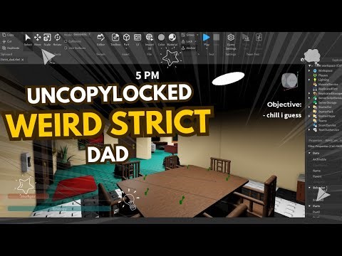 [FREE UNCOPYLOCKED] WEIRD STRICT DAD SYSTEM 👨‍👧 Fully Scripted