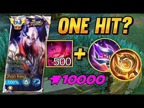 CECILION BEST ONE HIT BUILD 2026!😳 TOP GLOBAL CECILION NEW GAMEPLAY 2026