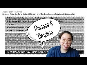 Sharing My SINP-EXPRESS ENTRY PROCESS & TIMELINE | Canada PNP / EE Federal Skilled Worker