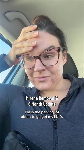 I feel like I look like a completely different person 😆 I was frantically looking for peoples experience, so I wanted to share mine! #mirena #mirenacrash #mirenaiud #naturalcycles #gettingoffbirthcontrol