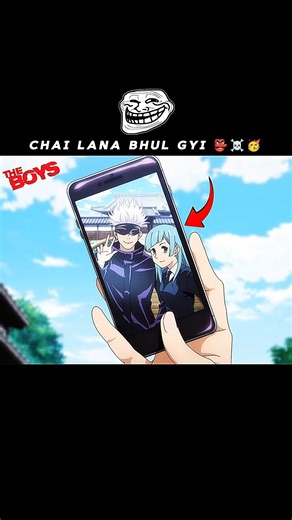 Selfie With Gojo Satoru 🥳😅 | Jujutsu Kaisen Funny Moments