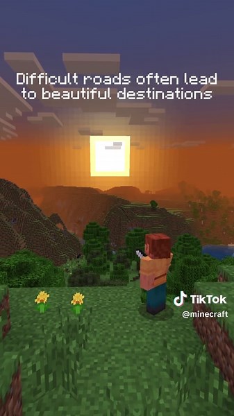 Mesmerizing Sunset Views in Minecraft