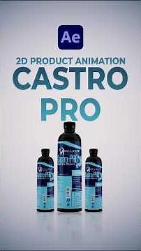 How to Create Stunning 2d Product Ads After Effects Tutorial #aftereffects #motiongraphics #shorts