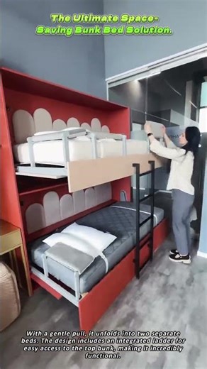 The Ultimate Space Saving Bunk Bed Solution