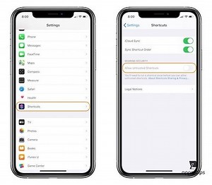 Shortcuts app download twitter video