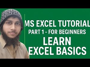 MS Excel Course Part 1 in Urdu | Excel Basic Tutorial for Beginners | Complete Guide