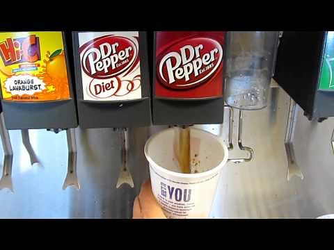 マクドナルドのドリンクサーバー