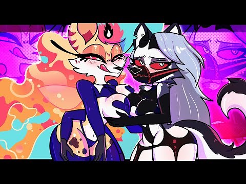 Loona X Beelzebub's Lesbian Heat | Helluva Boss Comic Dub
