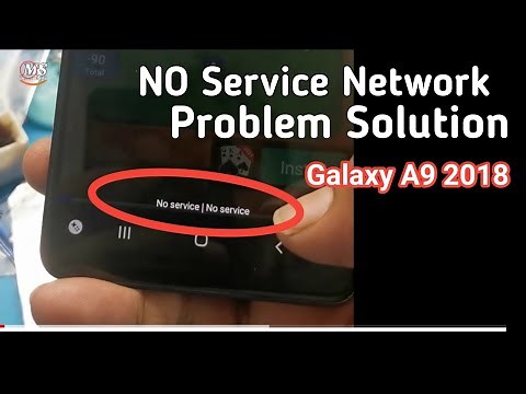 Samsung A9 NO Service Solution || Galaxy A9 Network Problem Solution (Troubleshooting Guide)