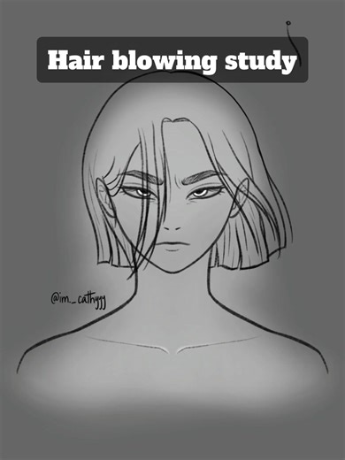 Hair Flow Animation Techniques for Digital Art