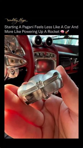 Business | Tech | Global News on Instagram: "Starting a Pagani is not merely about turning a key; it is akin to activating a meticulously crafted system that embodies uncompromising quality. 🔧⚙️ Each switch, dial, and visible mechanical element is purposefully designed for visibility, tactile engagement, and auditory feedback. There are no concealed features. There is no oversimplification. The interior harmoniously integrates aerospace-grade materials, CNC-milled aluminum, and analog gauges in