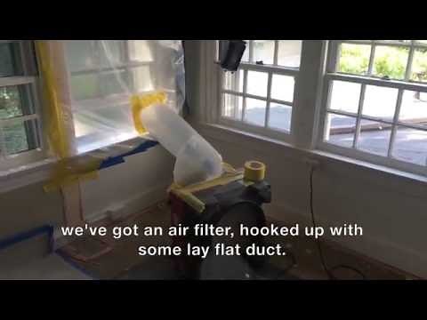 Constructeam's Dave G. Explains Negative Air Setup