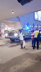 64K views · 611 reactions | STABILISER REPORTEDLY EXPLODES AT BANJUL INTERNATIONAL AIRPORT A stabiliser reportedly exploded at Banjul International Airport, sparking panic as passengers ran for safety, our reporter on the ground says. Airport authorities have not yet confirmed the incident, and the cause of the blaze remains under investigation. | Gambian Talents Promotion | Facebook