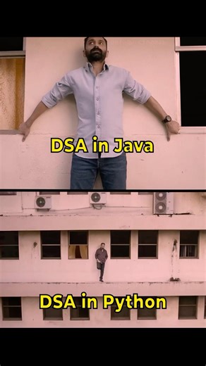 Java & Python Difference 😱😱#java #coding #python #trending #dsa #mcawali #youtube #motivation
