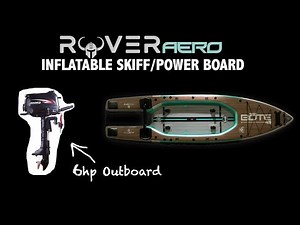 Bote Rover Aero Inflatable 6hp Skiff