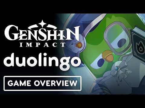Genshin Impact x Duolingo - Official Collaboration Trailer
