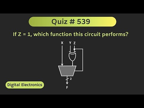How to Design a Subtractor using Full-Adder (Digital Electronics) | Quiz # 539