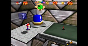 Super Mario 64: Castle Secret Stars, Cap unlocks for the Red Blue and Green Boxes