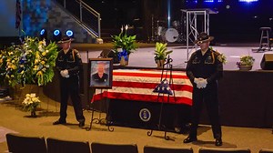 3.5K views · 137 reactions | The funeral for fallen Webster Parish Sheriff’s Office deputy and Doyline officer, William “Billy” Earl Collins Jr., 53, was held on Friday, July 16. He was shot and killed while on duty on July 9. Here is a photo montage of his funeral from the Bossier Sheriff's Office. | Bossier Parish Sheriff's Office | Facebook