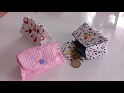 VERY EASY AND QUICK⭐ Mini Coin Purse with Snap Closure | Easy Beginner Sewing Tutorial