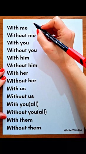 57K views · 1.6K reactions | Learn how to use "With" and "Without"...