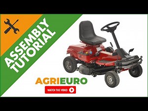 WB76E Battery-powered Riding-on Mower - 76 cm Cutting Width - Assembly tutorial