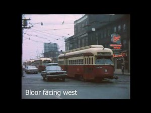 Lansdowne Streetcars - Feb. 1966
