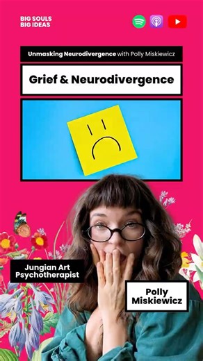 Grief is Part of the Neurodivergence Diagnosis & Unmasking Process #Shorts