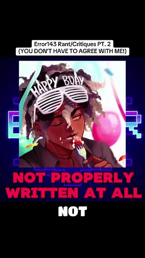 Part two of my Error143 rant, thanks for all the support! And what VN’s should I rant about next? #fyp #fypシ #rant #visualnovel #error143
