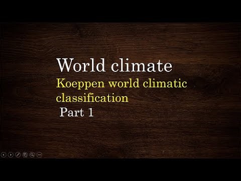 V.Koeppen world climate part 1
