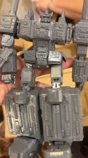 POWERPLEX in hand. The new transformers titan #transformers #yolopark #model #modelkit #titan #toys