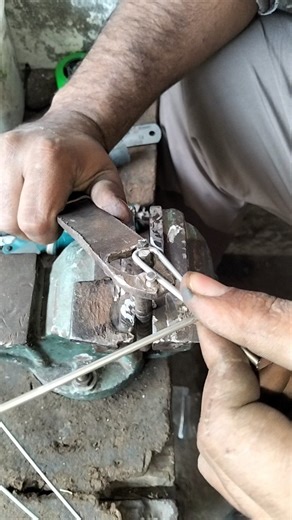 Precision Bending of Stainless Steel Wire | SS Metal Work #springmaking #automobile #swageblock #thr
