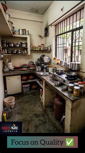 Redme Interio Aluminum Kitchen | Luxury Kitchen Setup ✨