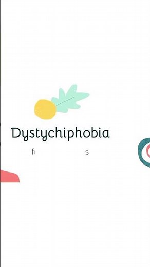 What is the meaning of Dystychiphobia? #english