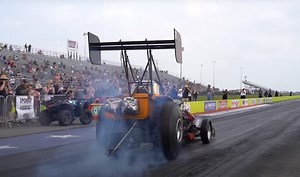 War Wagon Runs 304-MPH Quarter-Mile for New Fuel Altered World Record