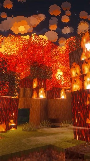 Realistic Burning in Minecraft