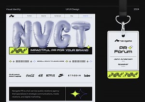 PR AGENCY: Brand Identity & Corporate Website