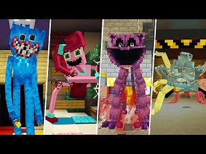 poppy playtime 1 2 3 4 All Chapter in Minecraft Full Gameplay