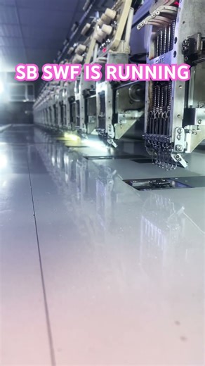 SWF machine SB PLUS EMBRIODERY Service running #SWF #Embriodery