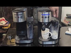 KMART ANKO SEMI AUTOMATIC COFFEE/EXPRESSO MACHINE WITH MILK FROTHER Unboxing/Review and stock by FE