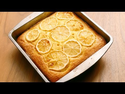 How To Bake Lemon Turmeric Tea Cake | Cooking From Home