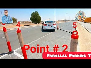 Watch the full parallel parking test for Saudi Arabia, UAE, and Oman! | Parallel Parking Test #india