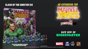 Over the years, there have been many versions of the infamous Super Villain group known as the Sinister Six. With half of them now turned into zombies, however, their dynamics have changed considerably... Prepare to see them clash in this new expansion for Marvel Zombies - A Zombicide Game! And by getting it on the Kickstarter a few more villains join the fight! Back on Kickstarter today: https://cmon.co/marvel-zombies-zombicide | CMON