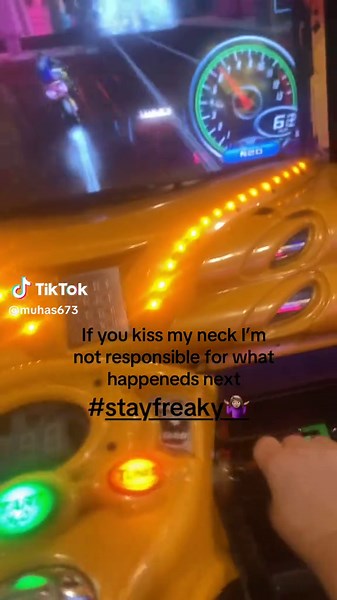 Playful Neck Kiss Reactions and Responses