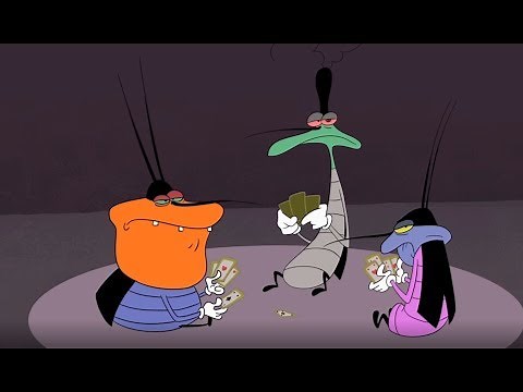 Oggy and the cockroaches 🎳 POKER TIME 🎳 #GAME 🎲 COMPILATION in HD