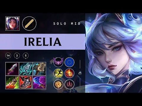 Irelia Mid vs Ahri - EUW Master Patch 25.24