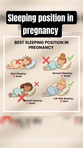 STOP 🛑 Sleeping Like This When Pregnant! | #newmom