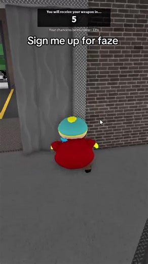 put me in the league #cartman #roblox #robloxfunny #murdermystery2 #mm2