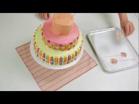 HOW TO: decorate a candy land cake